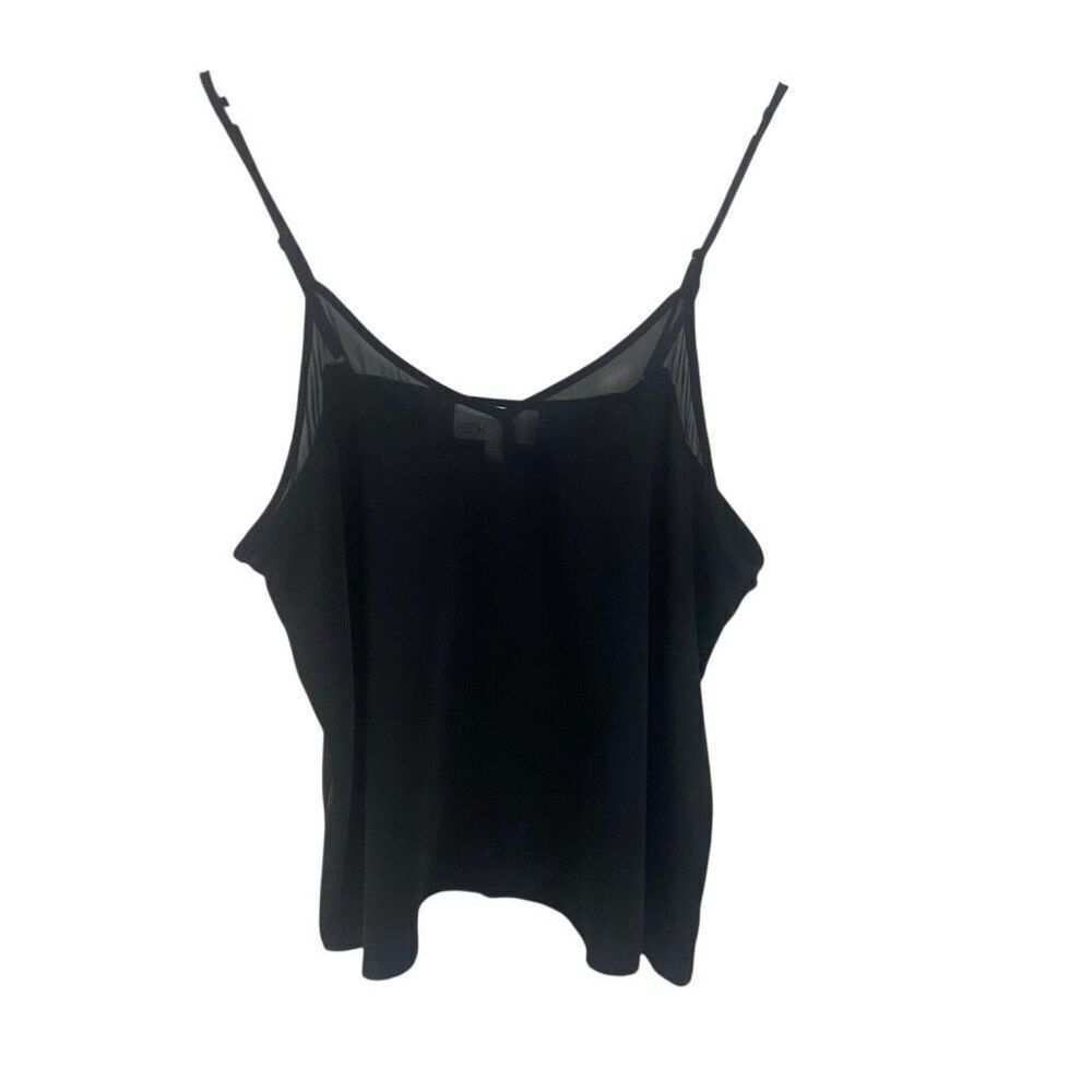 Nordstrom Rack Large black tank top sleeveless - Picture 2 of 7